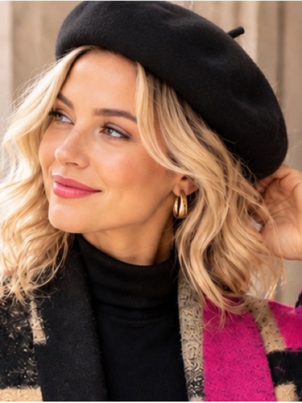 Vintage Wool Beret